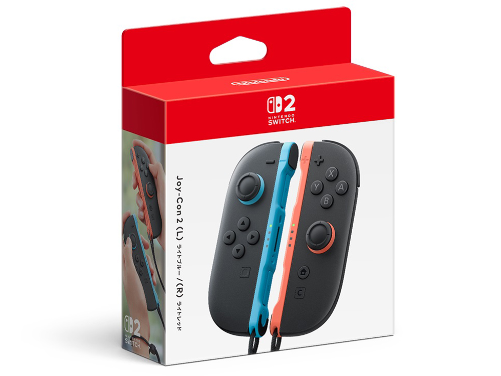 任天堂 Joy-Con 2 (L)/(R) BEE-A-JAAAA [ライトブルー/ライトレッド]