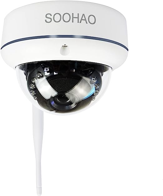SOOHAO 増設用防犯カメラ 500万画素 ワイヤレス 単品 録音・録画・暗視・IP66防水防塵・遠隔監視・AI人体検出 屋内/屋外