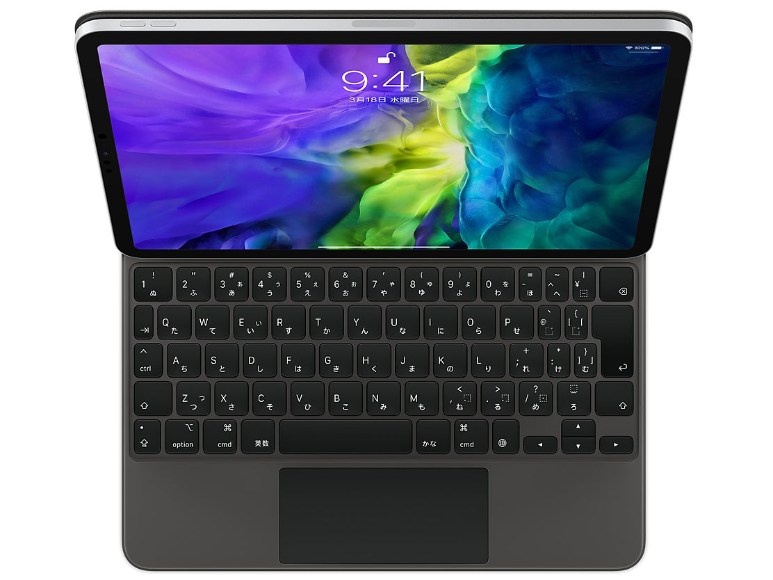 ★Apple 11インチiPad Pro(第4世代)・iPad Air(第5世代)用 Magic Keyboard 日本語 MXQT2J/A [ブラック]