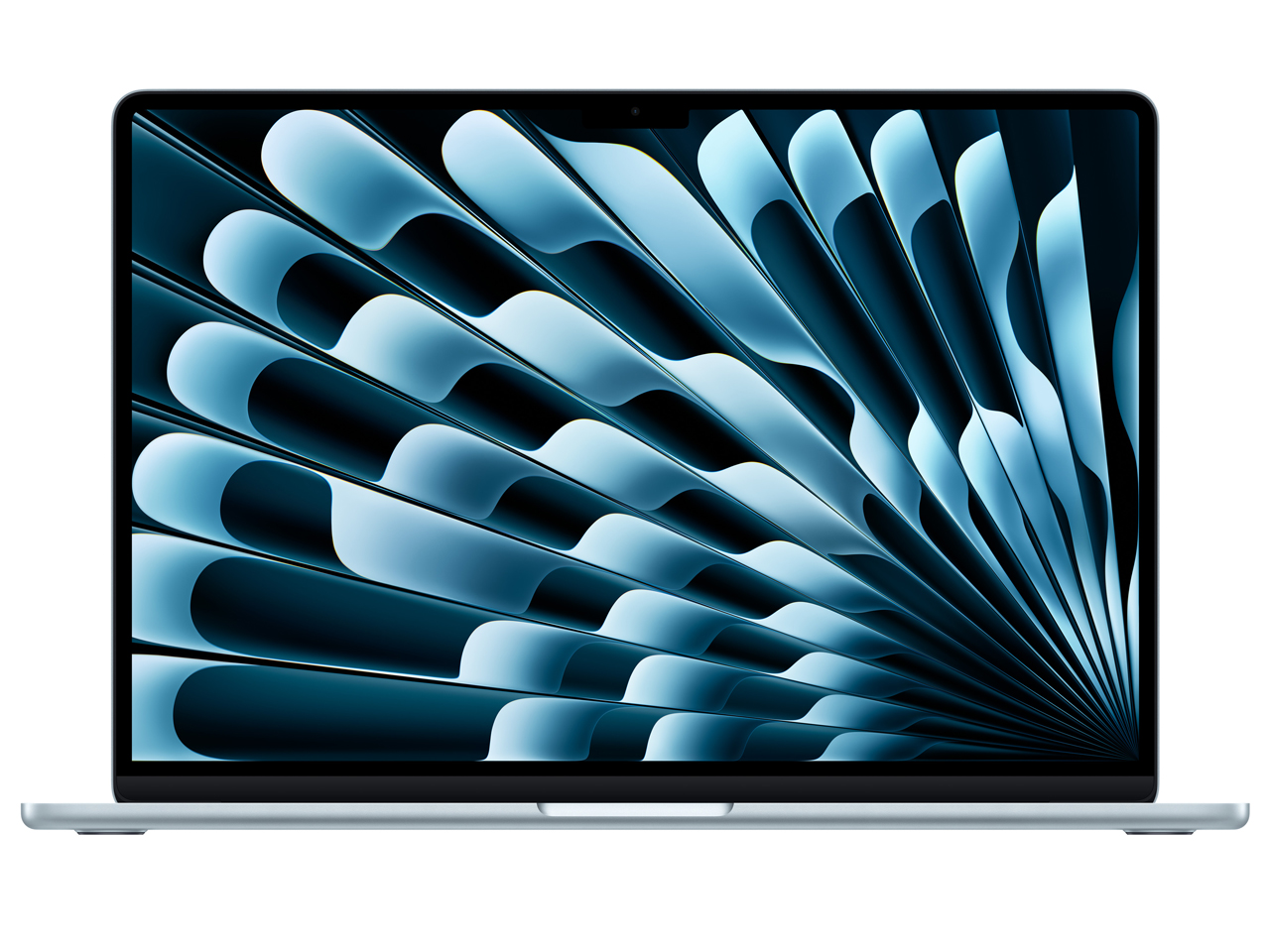 ★Apple MacBook Air 15.3インチ Liquid Retinaディスプレイ MC7C4J/A [スカイブルー]