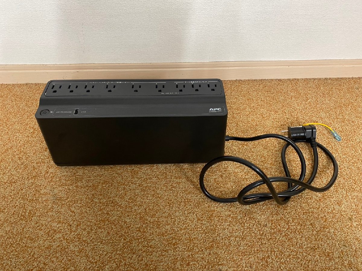 APC BE550M1-JP中古 UPS無停電電源装置 【動作確認済み】