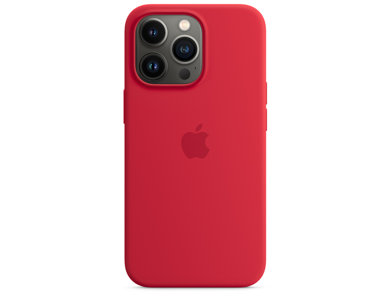 ■Apple MagSafe対応iPhone 13 Pro シリコーンケース （PRODUCT）RED [MM2L3FE/A]