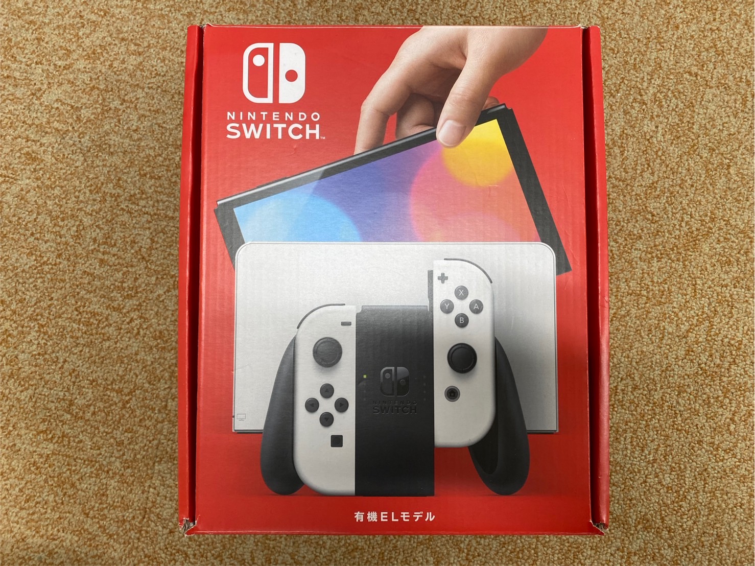 【中古】Nintendo Switch (有機ELモデル) HEG-S-KAAAA [ホワイト]B-ランク